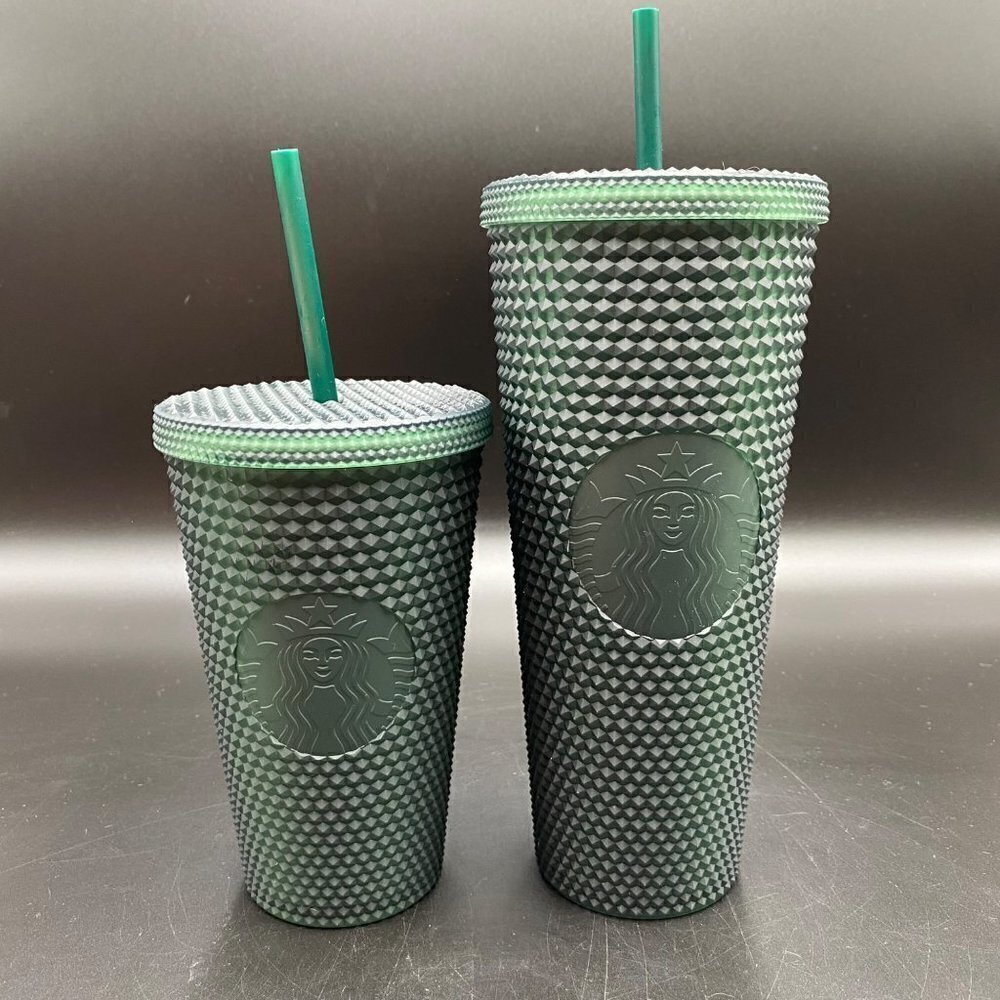 Starbucks Emerald Soft Touch Venti (24oz) & Grande (16oz)